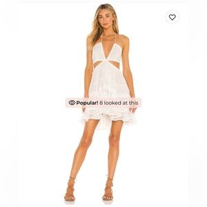 Like New. Rococo Sand AME White Mini Dress